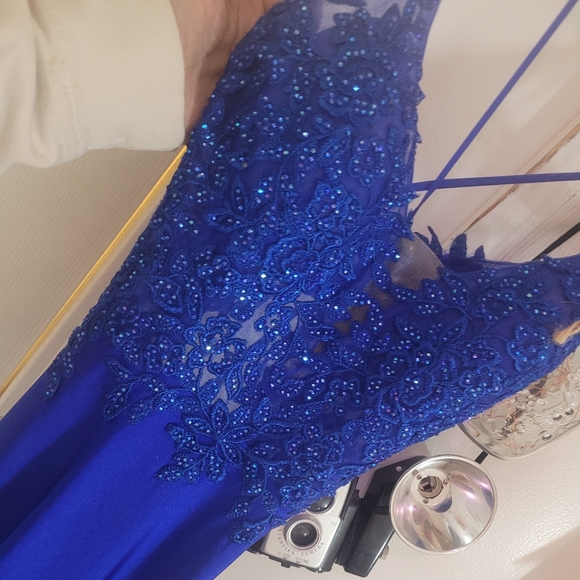 Royal Blue Prom Dress - Picture 6 of 8